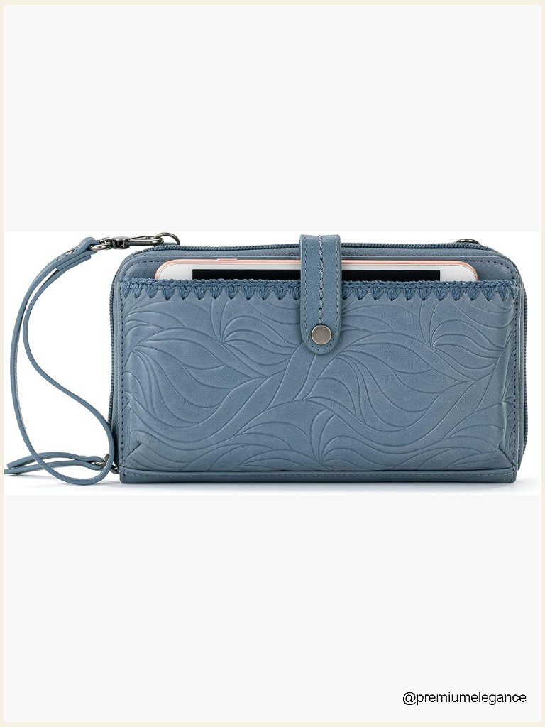 Smartphone Crossbody Purse - Small Convertible Wristlet Wallet & Clutch